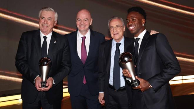 El Real Madrid en los premios The Best (Cordon Press)