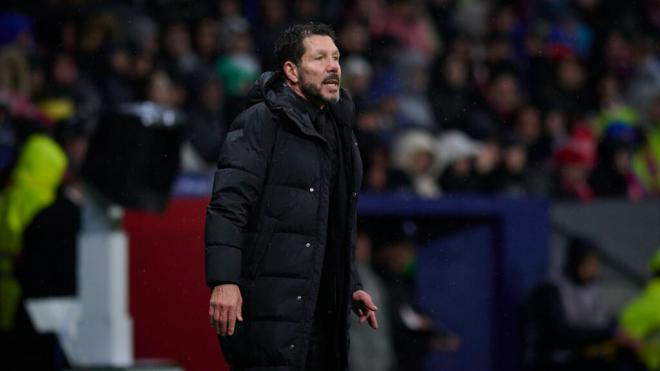 Simeone en el partido contra el Real Madrid (Cordon Press)