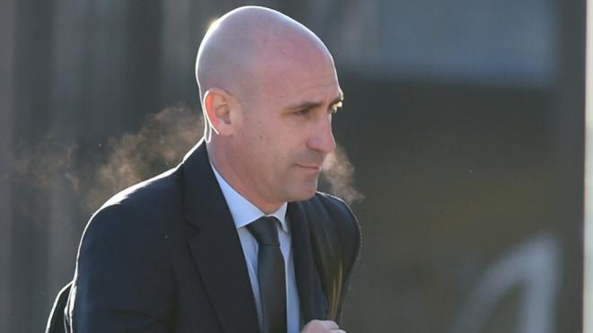 Luis Rubiales, durante uno de los días del juicio (Foto: Europa Press)