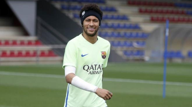 Neymar en su etapa en el FC Barcelona (Europa Press)