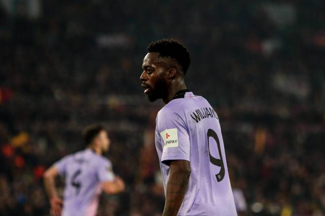 Iñaki Williams, en el Roma - Athletic Club (Foto: Raffaele Conti/CordonPress).