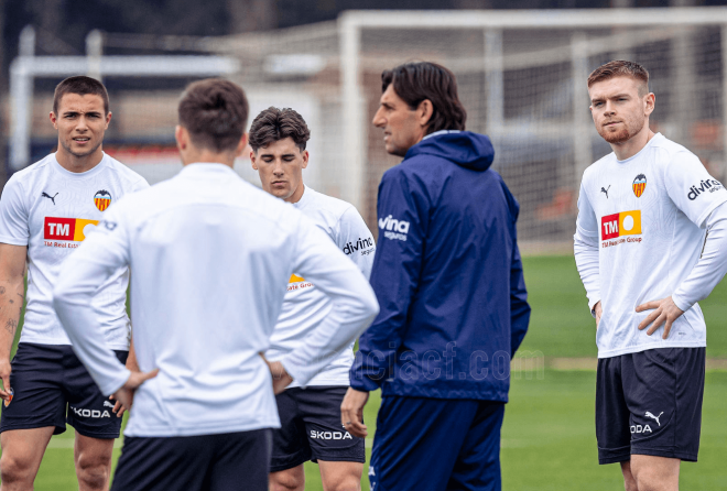 Angulo, técnico del VCF Mestalla