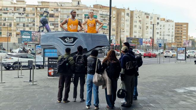 La falla del Roig Arena