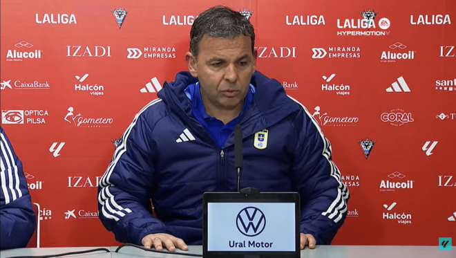 Javier Calleja, en sala de prensa.