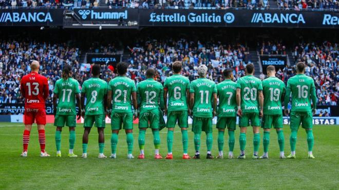 Gesto de los jugadores del Leganés por el Día Internacional de la Mujer (Foto: Leganés).