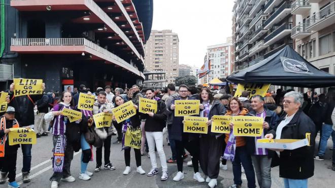 Protestas unidas contra Peter Lim y Ronaldo