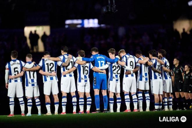 Once titular ante el Sevilla. (Foto: LALIGA)