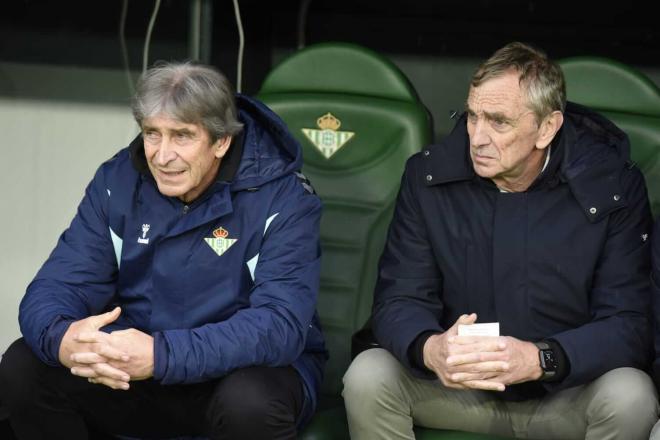 Manuel Pellegrini, ante Las Palmas (Foto: Kiko Hurtado).