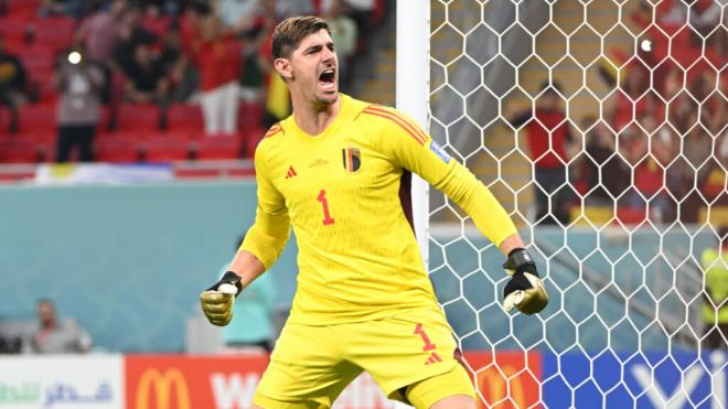 Thibaut Courtois en la Selección de Bélgica (Cordon Press)