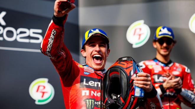 Marc Márquez tras ganar el GP de Tailandia (Cordon Press)