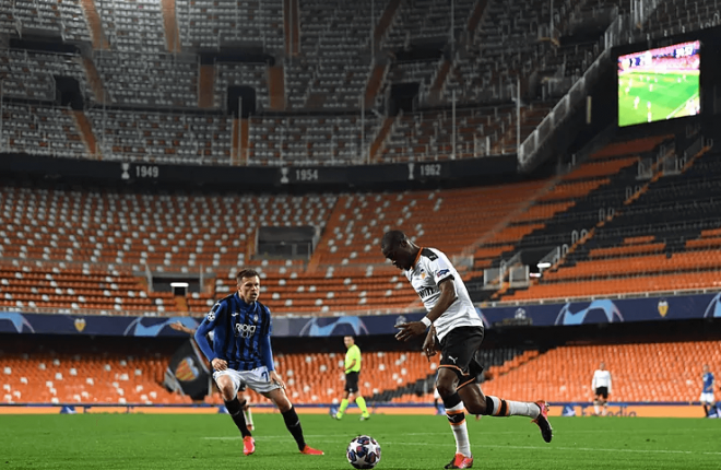 Valencia-Atalanta, último partido en Europa (Foto: EFE)
