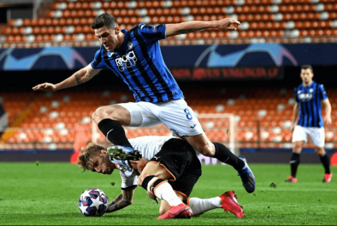 Valencia-Atalanta (Foto: EFE)