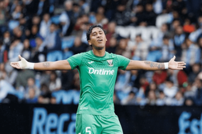 Renato Tapia en Balaídos (Foto: LaLiga).