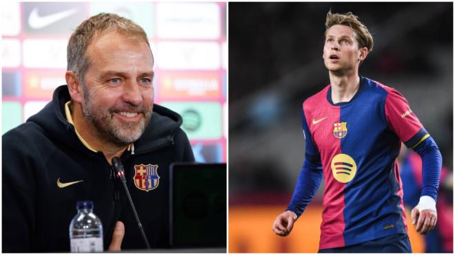 Hansi Flick ha pedido expresamente la renovación de Frenkie de Jong.