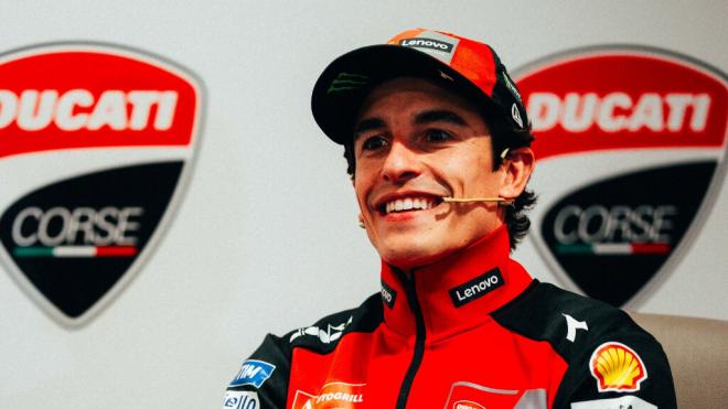 Marc Márquez, en Termas de Río Hondo (Foto: Ducati).