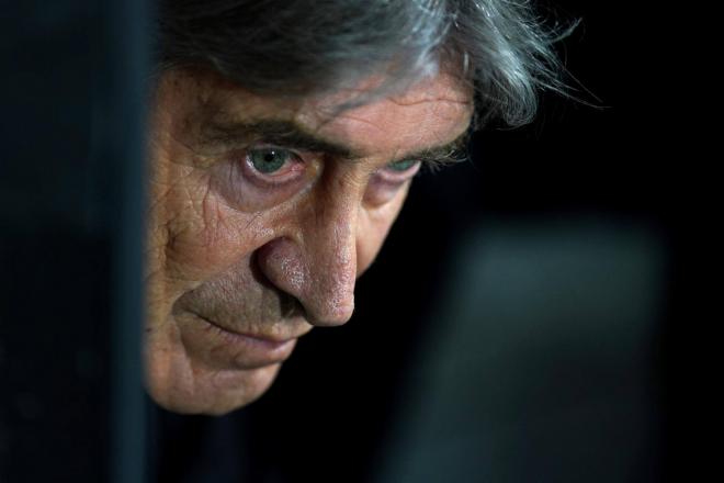 Manuel Pellegrini, ante el Vitoria Guimaraes (Foto: EFE).