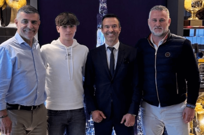 Mateo Sobral, Jorge Mendes y Toni Otero (Foto: Polaris Sports).