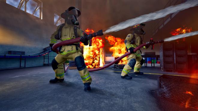 Firefighting Simulator: Ignite: entre bomberos no nos pisamos la manguera.