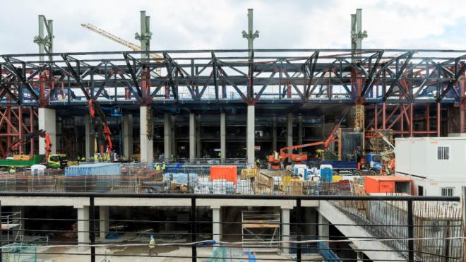 Las obras del Camp Nou (Europa Press)