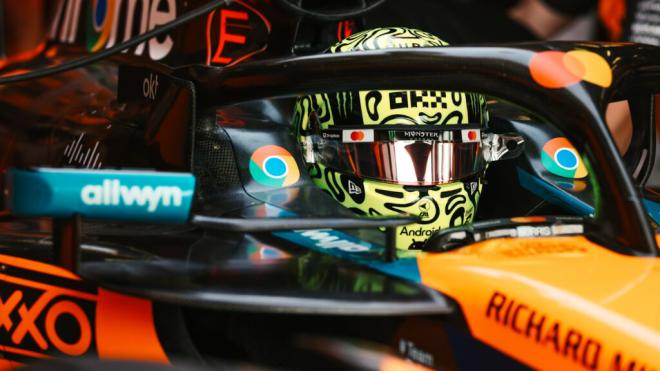 Lando Norris, en el Gran Premio de Australia (Foto: McLaren).