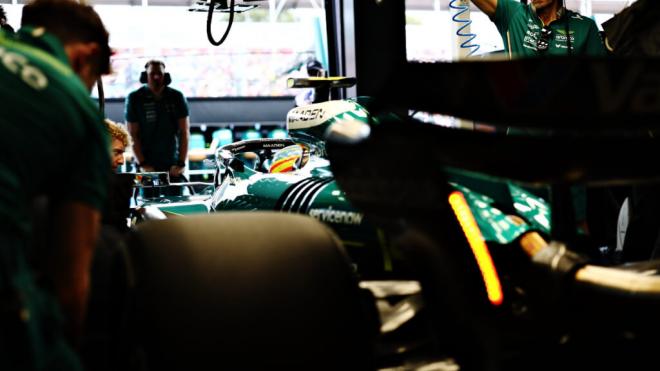 Fernando Alonso, en el Gran Premio de Australia (Foto: Aston Martin).