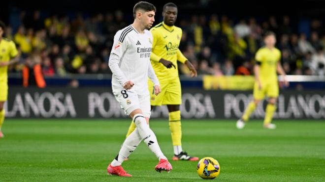 Fede Valverde en el Villarreal - Real Madrid (Foto: EFE)