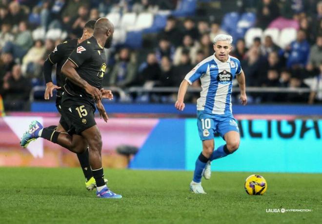 Yeremay, ante el Castellón. (Foto: LALIGA)