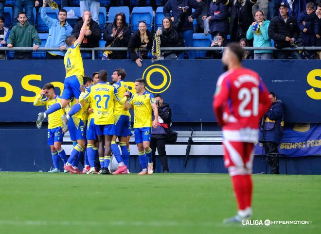 Triunfo del Cádiz CF ante el Granada (Captura: LALIGA).