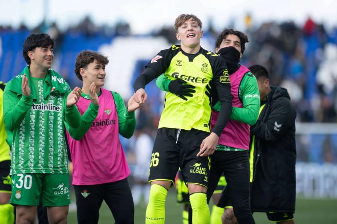 Jesús Rodríguez celebra el triunfo ante el Leganés (Foto: Cordon Press)