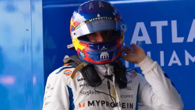 Carlos Sainz, en el Gran Premio de Australia (Foto: Williams).