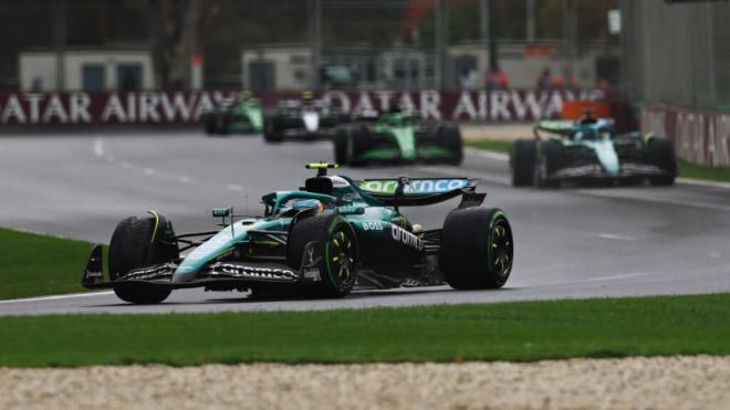 Fernando Alonso, en el Gran Premio de Australia (Foto: Aston Martin).