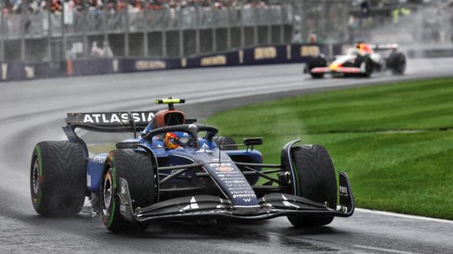 Carlos Sainz, durante el Gran Premio de Australia (Foto: Williams).