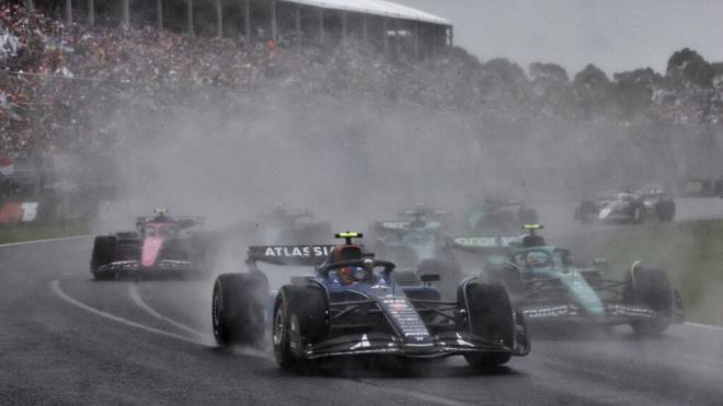 Carlos Sainz, durante el Gran Premio de Australia (Foto: Williams).