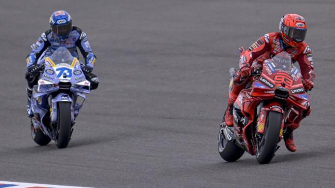 Álex y Marc Márquez en el GP de Argentina (Foto: Europa Press)