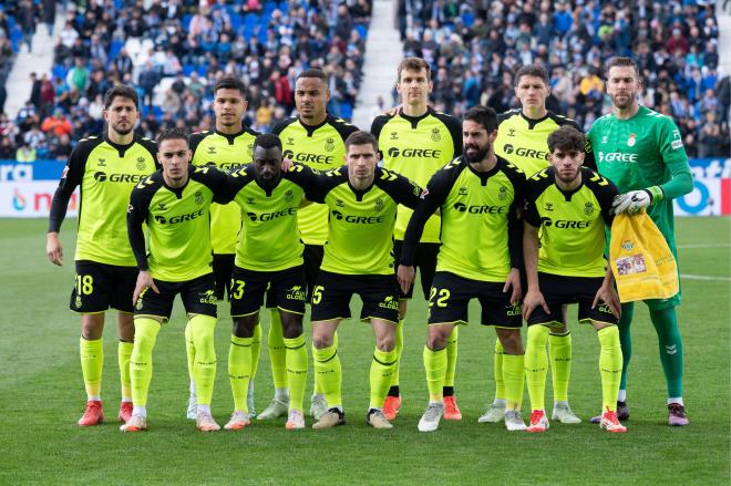 El once de Pellegrini en el Leganés-Betis (Foto: Cordon Press).