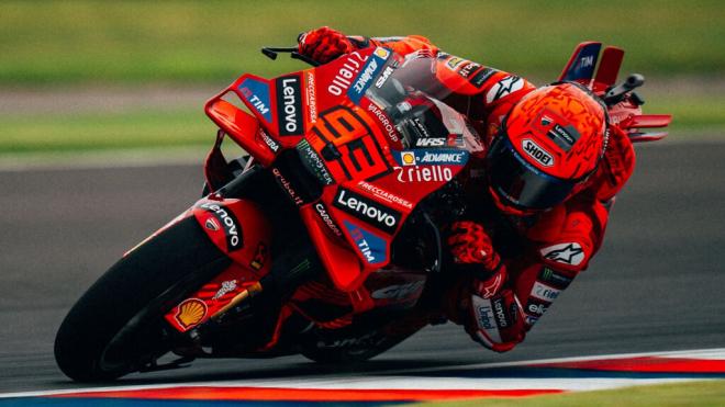 Marc Márquez, durante el Gran Premio de Argentina (Foto: Ducati).