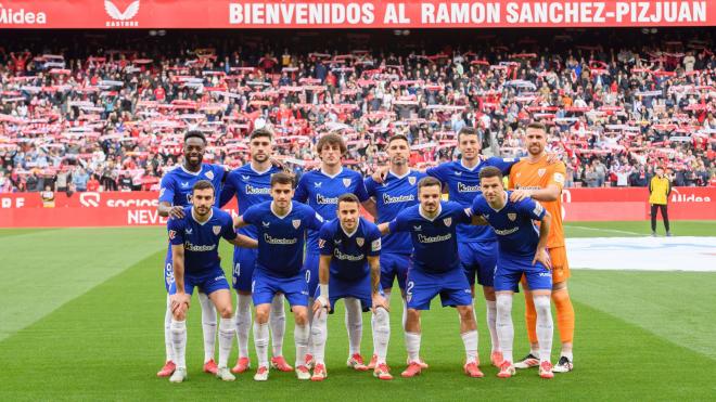 Este es el once de Valverde ante el Sevilla en el Sánchez-Pizjuán (Foto: Athletic Club).