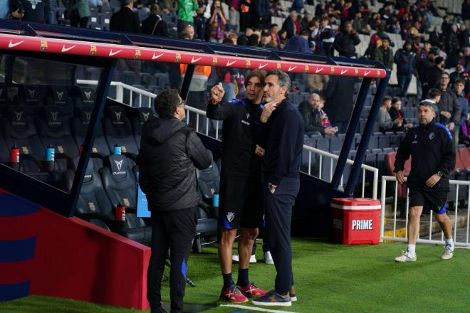 Vicente Moreno, en la previa del Barcelona-Osasuna (Foto: Cordon Press)