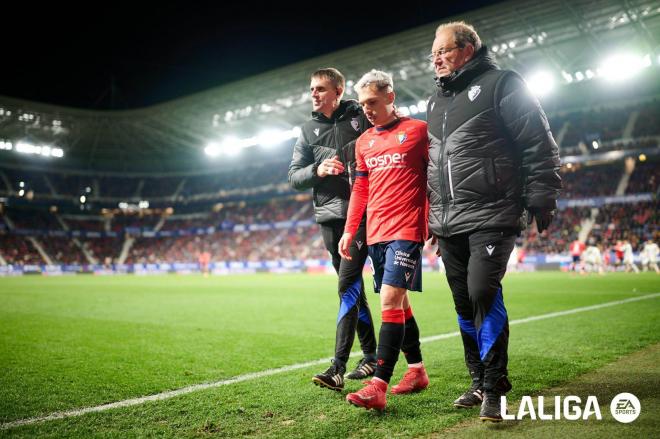 Bryan Zaragoza, lesionado en Osasuna (Foto: LALIGA).