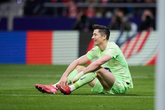 Lewandowski ante el Atlético de Madrid (Cordon Press)