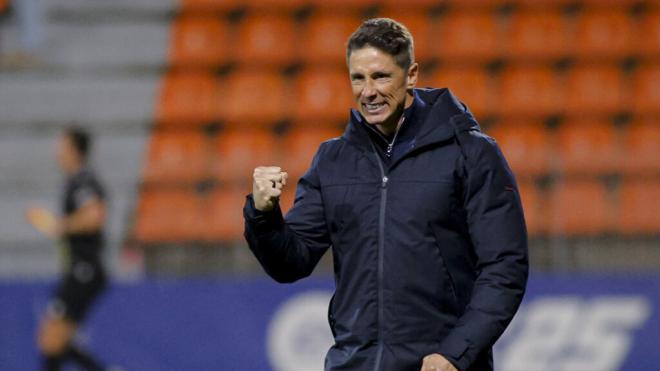 Fernando Torres, en un partido del Atleti B ('X' Atleti Academia)