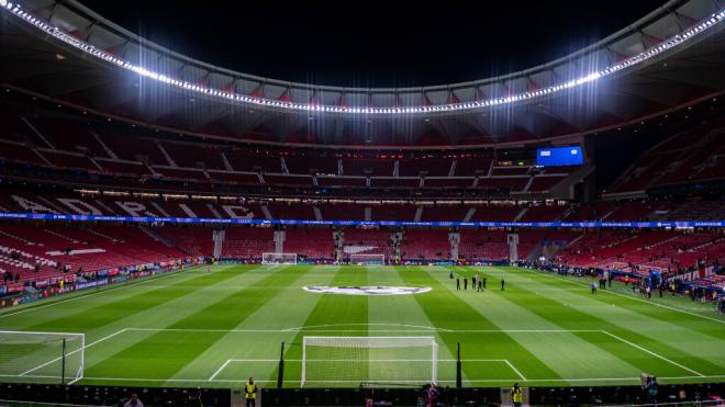 El Estadio Metropolitano antes de un partido de Champions League (Fuente: Cordon Press)