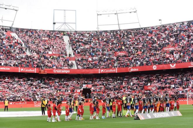 El Sánchez-Pizjuán, en el Sevilla-Athletic (Foto: Kiko Hurtado).