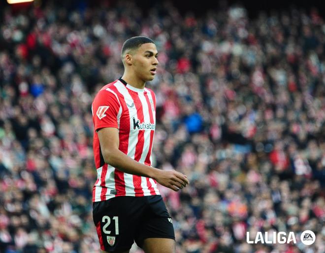 Maroan Sannadi, con el Athletic Club (Foto: LALIGA).