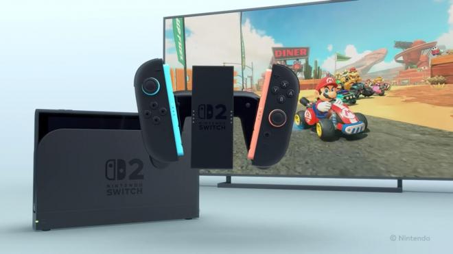 La primera imagen oficial de la Switch 2 a la espera del Nintendo Direct.