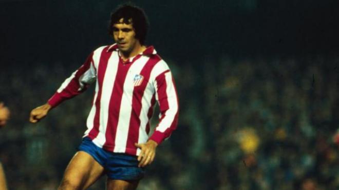 Rubén Cano, en un partido con el Atlético de Madrid (Fuente: Mundo Deportivo)