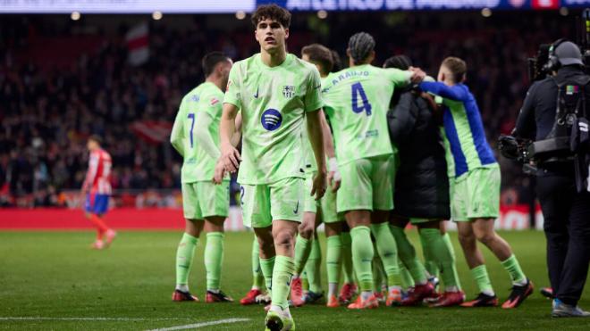 Pau Cubarsí, en un partido con el FC Barcelona (Cordon Press)