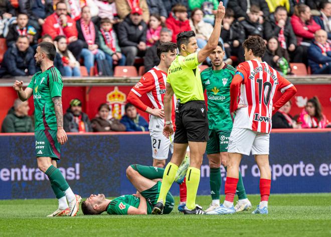 La jugada de Róber Pier que marcó el Sporting-Albacete (Foto: LaLiga).