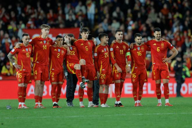 España en la tanda de penaltis ante Países Bajos (EFE)