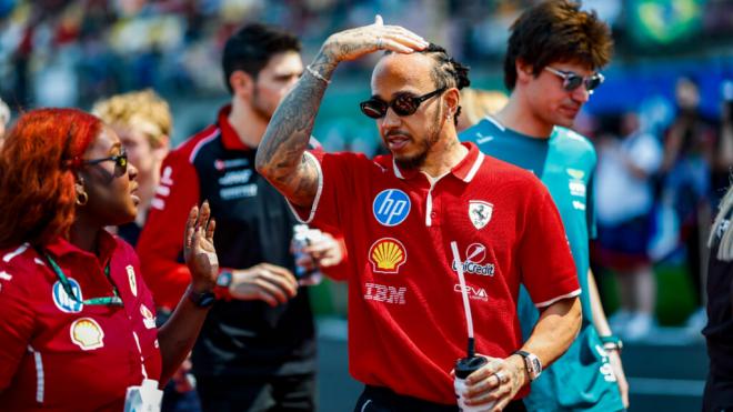 Lewis Hamilton, en el GP de China (Cordon Press)